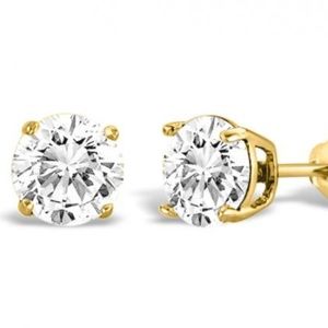 Jewelry - Swarovski Crystals Goldtone Earrings Jewelry - Swarovski Crystals Goldtone Earrings